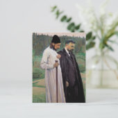 Mikhail Nesterov - De filosofen Briefkaart (Staand voorkant)