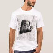 Mikhail Tal Portrait T-shirt (Voorkant)