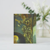 Mikhail Vrubel - Angel met Labara Briefkaart (Staand voorkant)