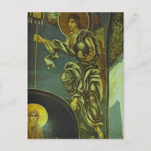 Mikhail Vrubel - Angel met Labara Briefkaart (Voorkant)