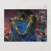 Mikhail Vrubel - Demon Briefkaart (Voorkant)