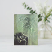 Mikhail Vrubel-Demon en Angel met Tamara's soep Briefkaart (Staand voorkant)