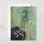 Mikhail Vrubel-Demon en Angel met Tamara's soep Briefkaart (Voorkant / Achterkant)