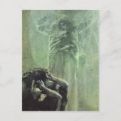 Mikhail Vrubel-Demon en Angel met Tamara's soep Briefkaart (Voorkant)