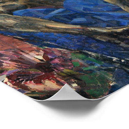 Mikhail Vrubel - Demon Poster (Hoek)