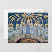 Mikhail Vrubel - Descent van de Heilige Geest op p Briefkaart (Voorkant / Achterkant)