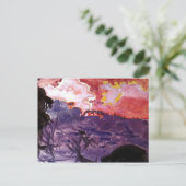 Mikhail Vrubel - Fantastisch landschap Briefkaart (Staand voorkant)