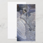 Mikhail Vrubel - Swan Princess Feestdagenkaart (Voorkant / Achterkant)