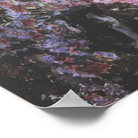 Mikhail Vrubel - The Lilacs Poster (Hoek)