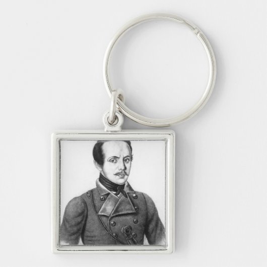 Mikhail Yuryevich Lermontov Sleutelhanger (Voorkant)