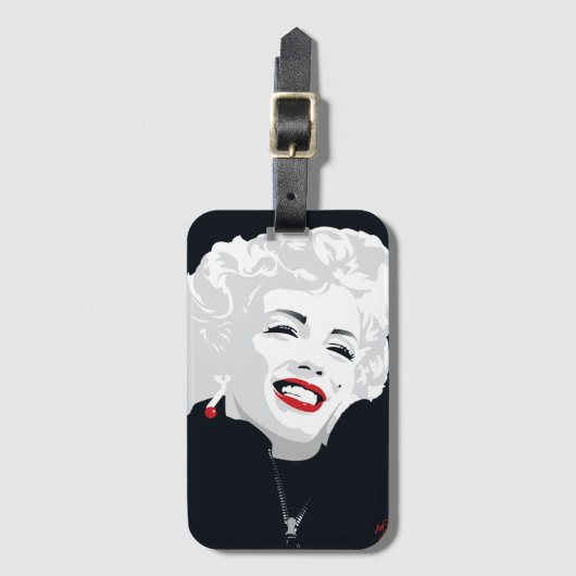 Miki Marilyn Bagagelabel (Voorkant (verticaal))