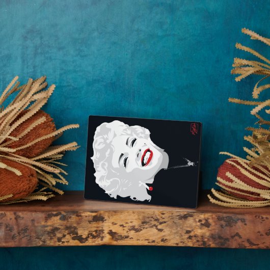 Miki Marilyn Fotoplaat (Zijkant)