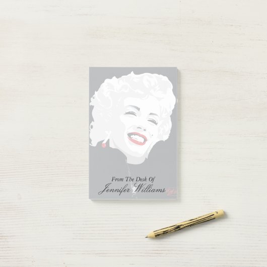 Miki Marilyn Post-it® Notes (Op bureau)