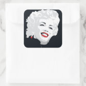 Miki Marilyn Vierkante Sticker (Tas)