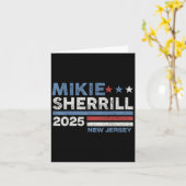 Mikie Sherrill New Jersey Governor 2025 Election D Kaart (Gele Bloem)