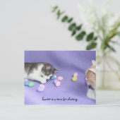 Mikie's Paaseieren Feestdagenkaart (Staand voorkant)