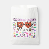 Mikitiez aangepaste valentijn grappige lovebug sof bedankzakje (Voorkant)