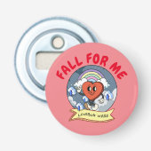 Mikitiez aangepaste valentijn grappige lovebug sof button flesopener (Voorkant)