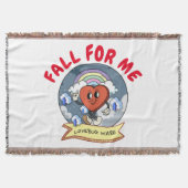 Mikitiez aangepaste valentijn grappige lovebug sof deken (Voorkant)