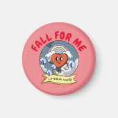 Mikitiez aangepaste valentijn grappige lovebug sof magneet (Voorkant)