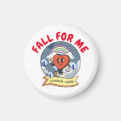 Mikitiez aangepaste valentijn grappige lovebug sof magneet (Voorkant)