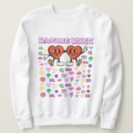 Mikitiez aangepaste valentijnsdag grappige lovebug trui