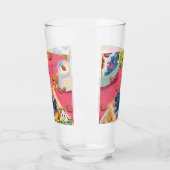 Mikitiez aardbei yogert usaflag burger fruit glas (Links)