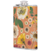 Mikitiez aarddag natuur zelfliefhebber roos bloem heupfles (Links)