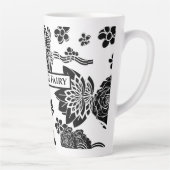 Mikitiez aarddag natuur zelfliefhebber roos bloem latte mok (Rechts)