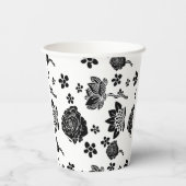 Mikitiez aarddag natuur zelfliefhebber roos bloem papieren bekers (Achterkant)