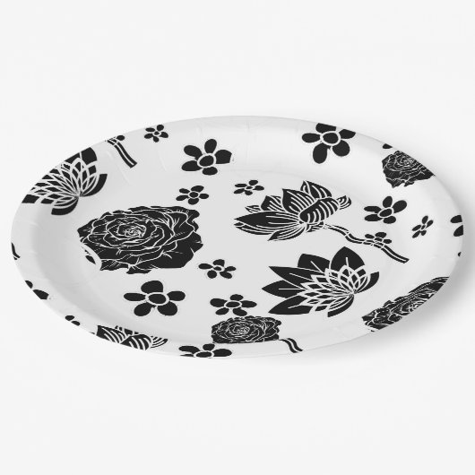 Mikitiez aarddag natuur zelfliefhebber roos bloem papieren bordje (Gekanteld)