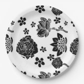 Mikitiez aarddag natuur zelfliefhebber roos bloem papieren bordje (Voorkant)