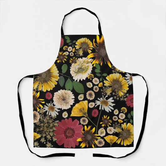 Mikitiez aarddag natuur zelfliefhebber roos bloem schort (Voorkant)