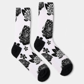 Mikitiez aarddag natuur zelfliefhebber roos bloem sokken (Rechts)