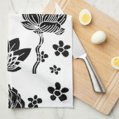 Mikitiez aarddag natuur zelfliefhebber roos bloem theedoek (Quarter Fold)