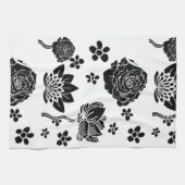 Mikitiez aarddag natuur zelfliefhebber roos bloem theedoek (Horizontaal)