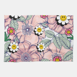 Mikitiez aarddag natuur zelfliefhebber roos bloem theedoek