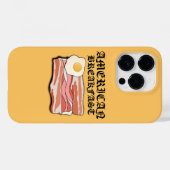 Mikitiez amerikaans ontbijt spek ei juli picknick Case-Mate iPhone case (Achterkant (horizontaal))