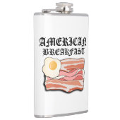 Mikitiez amerikaans ontbijt spek ei juli picknick heupfles (Rechts)