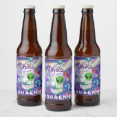 Mikitiez aquarius galaxy zomergloed bier drink bier etiket (Flessen)
