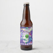 Mikitiez aquarius galaxy zomergloed bier drink bier etiket (Voorkant)