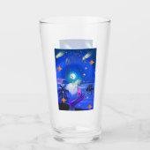 Mikitiez aquarius galaxy zomergloed glas (Voorkant)