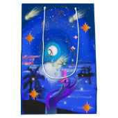 Mikitiez aquarius galaxy zomergloed medium cadeauzakje (Achterkant)