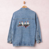 Mikitiez blackfriday santaclaus snowmansquad denim jacket (Hangar)