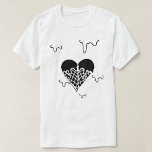 Mikitiez blackheart cookiesandcream ijs t-shirt
