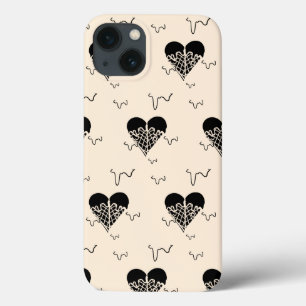 Mikitiez blackheart-koekjes en roomijs Case-Mate iPhone case