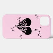 Mikitiez blackheart-koekjes en roomijs Case-Mate iPhone case (Achterkant (horizontaal))
