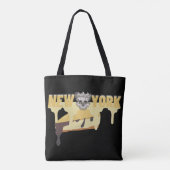 Mikitiez cheesecake blauwebessencheese newyork tote bag (Achterkant)