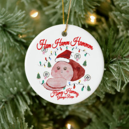 Mikitiez christmasham Thanksgiving kalkoen Keramisch Ornament