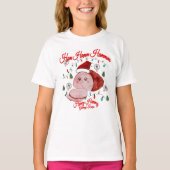 Mikitiez  christmasham Thanksgiving kalkoen T-shirt (Voorkant)